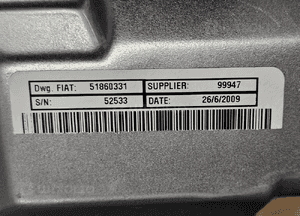 Fiat Grande Punto kolumna wspomaganie elektryczne kierownicy 26117861  51860331 7