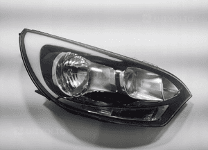 Lampa prawa prawy przód przednia kia rio iii 2011-2014 92102-1W europa 2