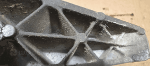 Łapa mocowanie wspornik kolektora ssącego BMW E46 1.9B 1743662 5