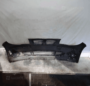Zderzak przód przedni do bmw E87 i 1 schwarz ii czarny halogeny 5