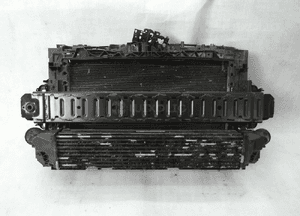 FORD COURIER FIESTA MK8 PAS PRZEDNI WZMOCNIENIE JT76-8B041-A CHŁODNICE KMPL 1