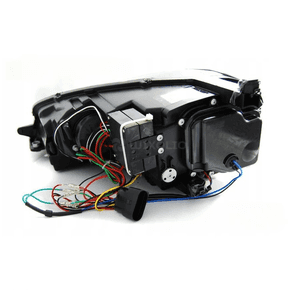 Lampy reflektory vw golf vii 7 12-17 black led drl 4