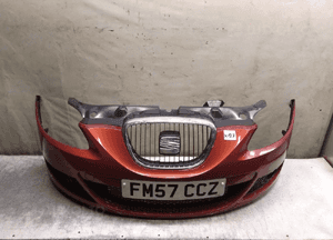 Zderzak przód przedni seat leon 2 ii halogeny kod lakieru LS3X 1