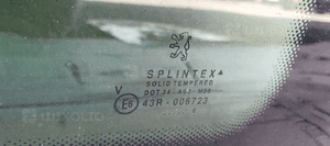Szyba karoseryjna prawy tył tylna prawa Peugeot 307 SW AS3 02r 4