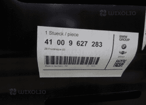 Bmw ix I20 M60 21- maska pokrywa silnika 8737174 16