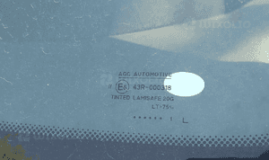 Dacia Sandero I  szyba przod przednia 2