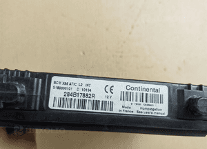 MODUŁ BCM 284B17882R S180098101 RENAULT MEGANE III 3
