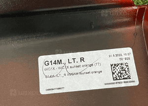 Listwa progowa bmw 8 M8 G14 G15 F91 F92 C1X m pak 3