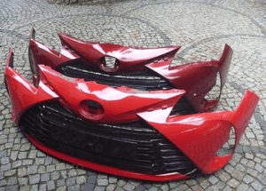 Toyota yaris iii lift 2015 zderzak tylny pdc 5