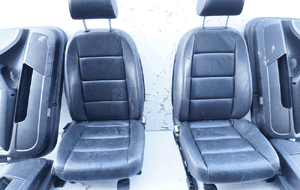 Fotele siedzenia skóra manualne audi A6 C6 sedan 6