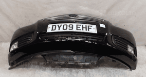 Zderzak przód przedni do opel insignia + halogeny kod kolor Z20R czarny 1
