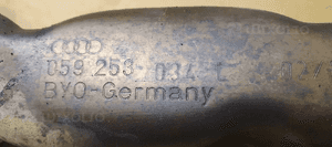 Kolektor wydechowy prawy Audi A6 C6 2.7 TDI 059253034L 6
