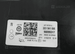 Vw polo 2G zwykła lampa przednia prawa 8