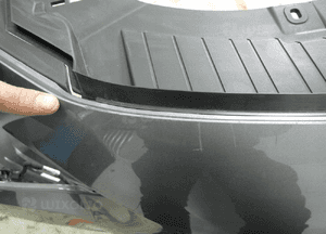 Mercedes W247 gla amg lift nowy komplet 6PDC kamerą zderzak przedni 11