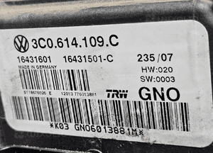 VW Passat B6 pompa sterownik ABS  3C0614109 AF C  3C0614095P 5