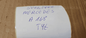 Sprężyna zawieszenia tył tylna Mercedes A-Klasa W168 6