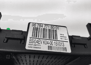 Moduł bsi skrzynka bezpieczników citroen jumpy expert ii 9678477180 2007-16 4