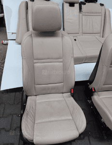 KOMPLET FOTELI FOTELE KANAPA BMW X5 E70 ORYGINAL uk 2