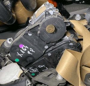 mercedes r 251 ml gl 164 pasy pas przod przednie beżowe czarne oryginał 4