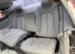 mercedes cl 215 fotel fotele wentylacja grzane jasne szare 4