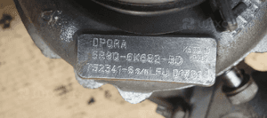 Turbina turbosprężarka turbo nastawnik kolektor Jaguar XF X250 2.7 TDV6 6R8Q-6K682-BD 11