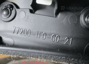 OSŁONA OBUDOWA LICZNIKA HONDA JAZZ III 77200-TF0 5