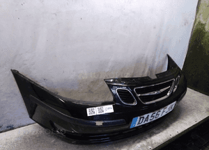 Zderzak przód przedni do saab 93 9-3 czarny halogeny 4