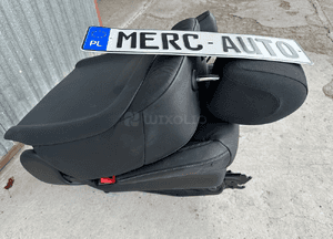 Mercedes 447 Vito EQV Metris skórzany fotel dopinany do trójki comfort koziołek skóra V klasa 13
