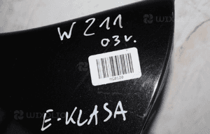 Błotnik przedni prawy MERCEDES E-KLASA W211 '2003 5