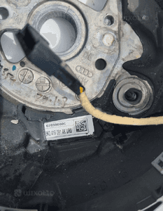 Kierownica skórzana skóra multifunkcja łopatki audi Q7 4L A4 A6 8K0419091AK 3