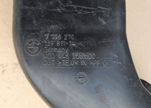 BMW E60 E61 2.0 D rura wlot do filtra 7796270 2