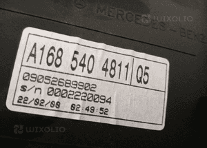 Licznik zegary Oryginał Mercedes A168 1.6 16V A1685404811 6
