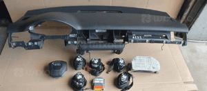 Konsola poduszki pasy AIRBAG sensor zestaw naprawczy Audi A8 D3 10
