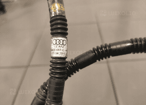 audi A7 4G8 4G A6 C7 PRZEWÓD WĄŻ SPRYSKIWACZY LAMP ORYGINAŁ BDB 8