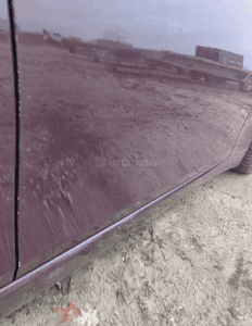 Drzwi prawy przód bmw E60 E61 barberarot A39/3 w kolor bez malowania 5