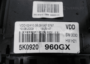 ZESTAW STARTOWY VW GOLF VI TDI 0281015029 RADOM 5