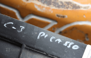 Belka zderzaka przód do Citroen C3 Picasso 3