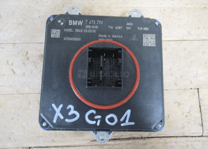Moduł przetwornica sterownik lampy prawa bmw X3 G01 X4 G02 7472770 2017- 2