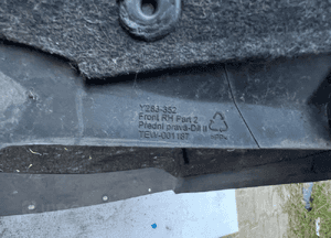 Nadkole lewe lewy l tył tylne volvo S60 V60 60 10 11 12 13 14 15 31333252 3