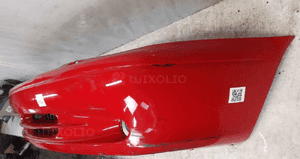 Zderzak przód przedni volvo C70 czerwony halogeny 4