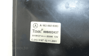 Mercedes ml W163 1997- wentylator chłodnicy uszkodzony A1630020393 6