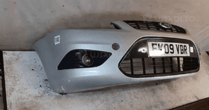 Zderzak przód przedni do ford focus MK2 ii lift fl halogeny 03 srebrny 3