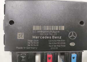 Moduł sterownik haka holowniczego mercedes a-klasa W176 A2469005501 2012-18 4