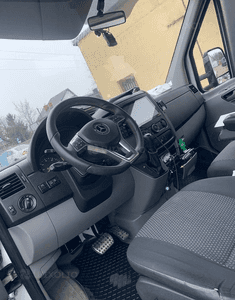 Sprinter 906 crafter  przekładka Anglika Maglownica konsola dywany 8