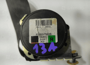 Pas bezpieczeństwa prawy przód przedni pasażera defender 615237500B 2007-14 4