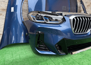 Maska błotniki zderzak pas przedni chłodnice laser bmw X3 G01 X4 G02 C1M 2