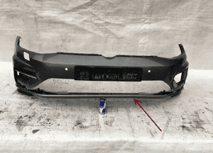 Vw golf 7 lift r-line zderzak przedni 2