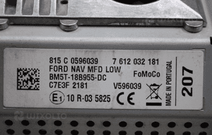 Radio nawigacja Ford C-MAX II 5