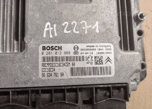KOMPUTER STEROWNIK SILNIKA 9663476180 0281012980 CITROEN PEUGEOT 2