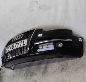 Zderzak przód przedni audi A6 C6 halogeny LY9B czarny 3